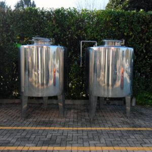 serbatoi di stoccaggio Tecninox da 1000L