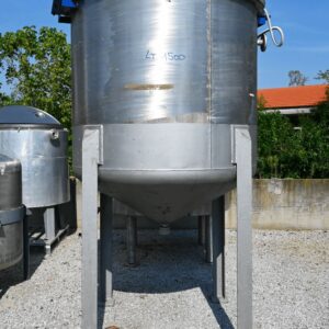 serbatoi agitati usati con fondo conico da 1500L