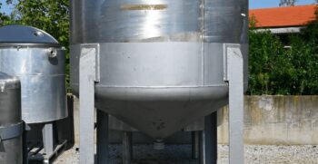 serbatoi agitati usati con fondo conico da 1500L