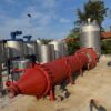 Grande evaporatore in acciaio INOX