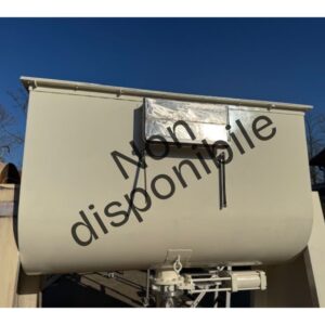 Mescolatore per polveri a 4 vie della VIAVI, con portata massima di 3000 Litri