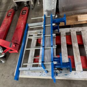 Scambiatore della "Techno System", materiale: Acciaio INOX