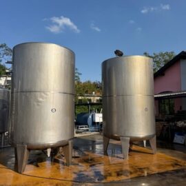 Inox chimica vendita serbatoio verticale da 10000 litri