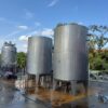 serbatoio verticale in acciaio inox da 10000 litri